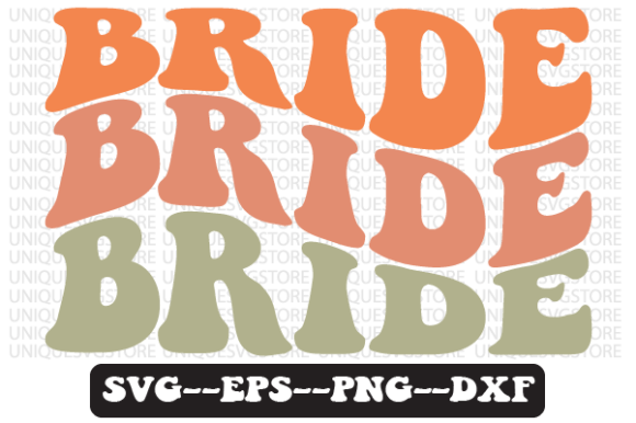Bride Wavy Retro Svg Design Review