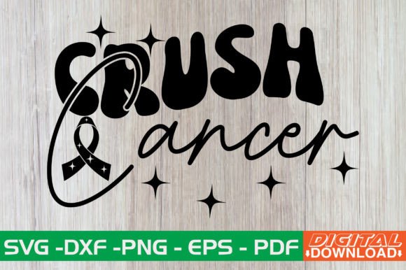 Crush Cancer Retro SVG Review