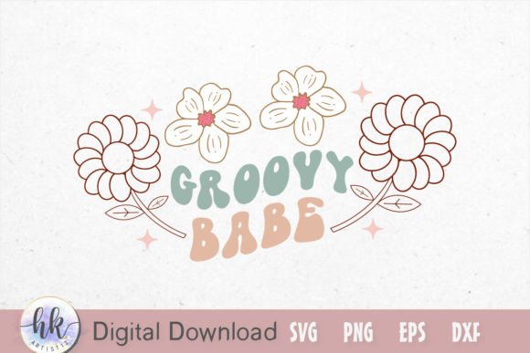 Groovy Babe Retro SVG Review