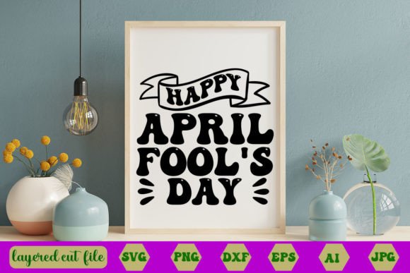 Happy April Fool s Day RETRO SVG Review