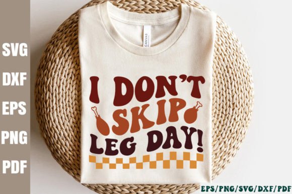 I Don t Skip Leg Day Retro SVG Review