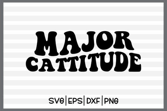 Major Cattitude Retro Svg Design Review