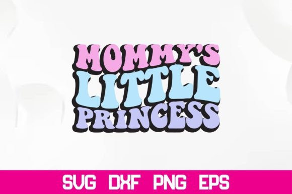 Mommy s Little Princess Retro Svg Review