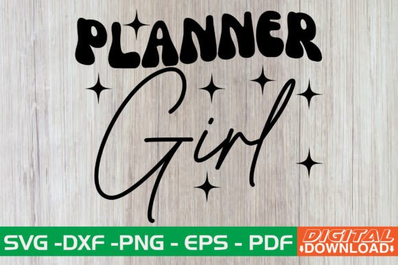 Planner Girl Retro SVG Review for Real Embroidery Projects