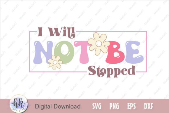 Will Not Be Stopped Retro SVG Review